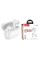 Бездротові навушники HOCO EQ2 Thought true wireless BT headsetWhite (6931474798534)