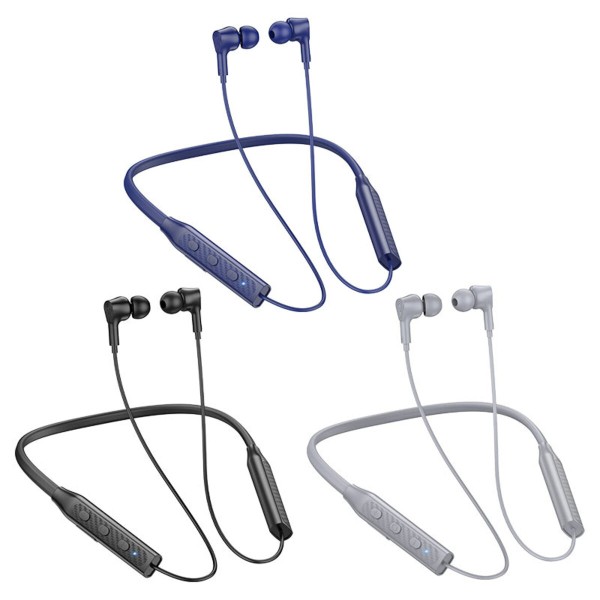 Бездротові навушники BOROFONE BE59 Rhythm neckband BT earphones Gray (BE59G)