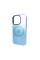 Чохол для смартфона AG Glass Sapphire MagSafe Logo for Apple iPhone 14 Pro Sierra Blue (AGSappiP14PSierra)