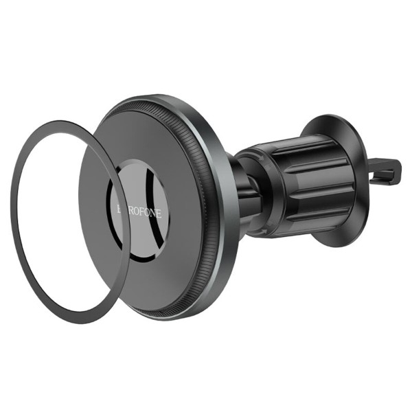 Тримач для мобiльного з БЗП BOROFONE BH202 Seaside magnetic wireless fast charging car holder (BH202)