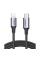 Кабель UGREEN US304 USB-C to Lightning M/M Cable Aluminum Shell Braided 2m (Black) (UGR-60761) (UGR-60761)