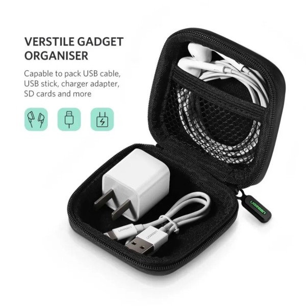 Чохол для навушників UGREEN LP128 Headset Storage Bag (Black) (UGR-40816) (UGR-40816)