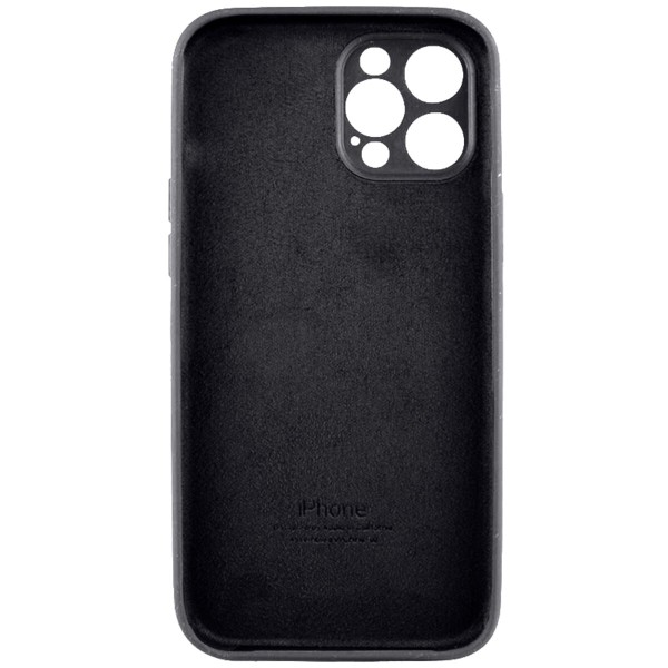Чохол для смартфона Silicone Full Case AA Camera Protect for Apple iPhone 11 Pro Max 14,Black (FullAAi11PM-14)