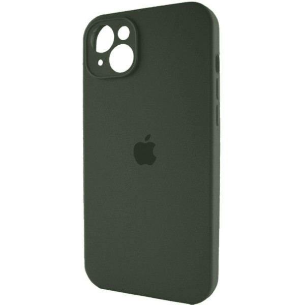 Чохол для смартфона Silicone Full Case AA Camera Protect for Apple iPhone 15 40,Atrovirens (FullAAi15-40)