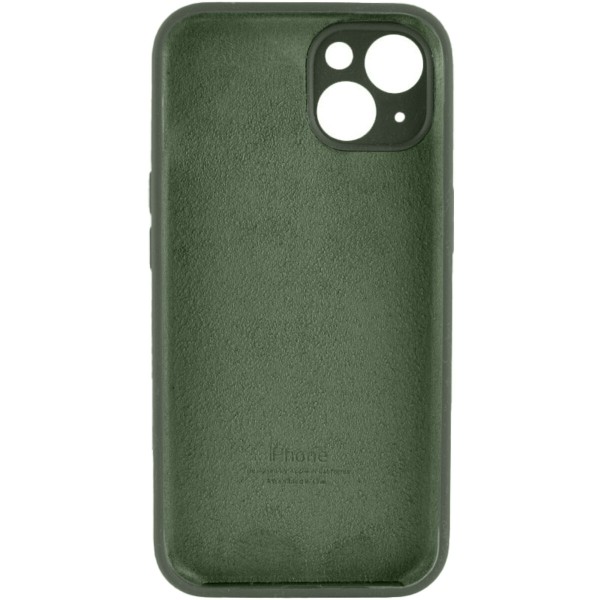 Чохол для смартфона Silicone Full Case AA Camera Protect for Apple iPhone 15 40,Atrovirens (FullAAi15-40)