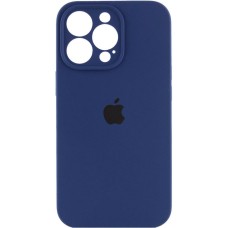Чохол для смартфона Silicone Full Case AA Camera Protect for Apple iPhone 15 Pro 7,Dark Blue (FullAAi15P-7)
