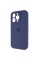Чохол для смартфона Silicone Full Case AA Camera Protect for Apple iPhone 15 Pro Max 7,Dark Blue (FullAAi15PM-7)
