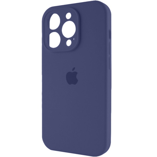 Чохол для смартфона Silicone Full Case AA Camera Protect for Apple iPhone 15 Pro Max 7,Dark Blue (FullAAi15PM-7)