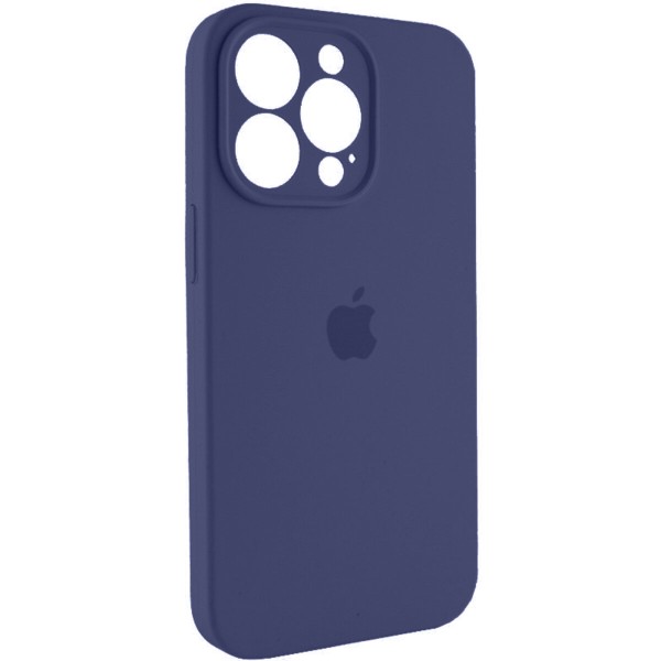 Чохол для смартфона Silicone Full Case AA Camera Protect for Apple iPhone 15 Pro Max 7,Dark Blue (FullAAi15PM-7)