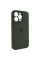 Чохол для смартфона Silicone Full Case AA Camera Protect for Apple iPhone 15 Pro Max 40,Atrovirens (FullAAi15PM-40)