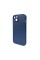 Чохол для смартфона AG Glass Matt Frame Color Logo for Apple iPhone 12 Navy Blue (AGMattFrameiP12Blue)