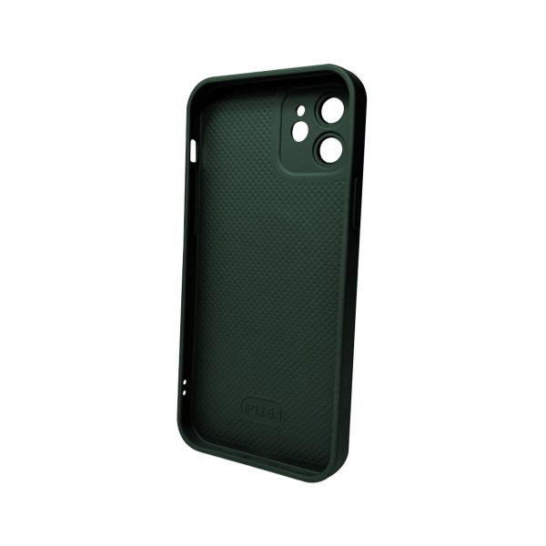 Чохол для смартфона AG Glass Matt Frame Color Logo for Apple iPhone 12 Cangling Green (AGMattFrameiP12Green)