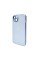 Чохол для смартфона AG Glass Matt Frame Color Logo for Apple iPhone 12 Sierra Blue (AGMattFrameiP12LBlue)