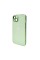 Чохол для смартфона AG Glass Matt Frame Color Logo for Apple iPhone 12 Light Green (AGMattFrameiP12LGreen)