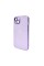 Чохол для смартфона AG Glass Matt Frame Color Logo for Apple iPhone 12 Light Purple (AGMattFrameiP12LPurple)