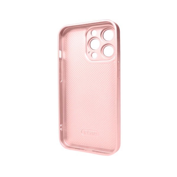 Чохол для смартфона AG Glass Matt Frame Color Logo for Apple iPhone 13 Pro Chanel Pink (AGMattFrameiP13PPink)