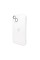 Чохол для смартфона AG Glass Matt Frame Color Logo for Apple iPhone 15 Pearly White (AGMattFrameiP15White)