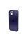 Чохол для смартфона AG Glass Matt Frame Color Logo for Apple iPhone 15 Deep Purple (AGMattFrameiP15Purple)
