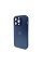 Чохол для смартфона AG Glass Matt Frame Color Logo for Apple iPhone 15 Pro Navy Blue (AGMattFrameiP15PBlue)