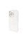 Чохол для смартфона AG Glass Matt Frame Color Logo for Apple iPhone 15 Pro Pearly White (AGMattFrameiP15PWhite)