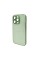 Чохол для смартфона AG Glass Matt Frame Color Logo for Apple iPhone 15 Pro Light Green (AGMattFrameiP15PLGreen)
