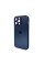 Чохол для смартфона AG Glass Matt Frame Color Logo for Apple iPhone 15 Pro Max Navy Blue (AGMattFrameiP15PMBlue)