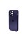 Чохол для смартфона AG Glass Matt Frame Color Logo for Apple iPhone 15 Pro Max Deep Purple (AGMattFrameiP15PMPurple)