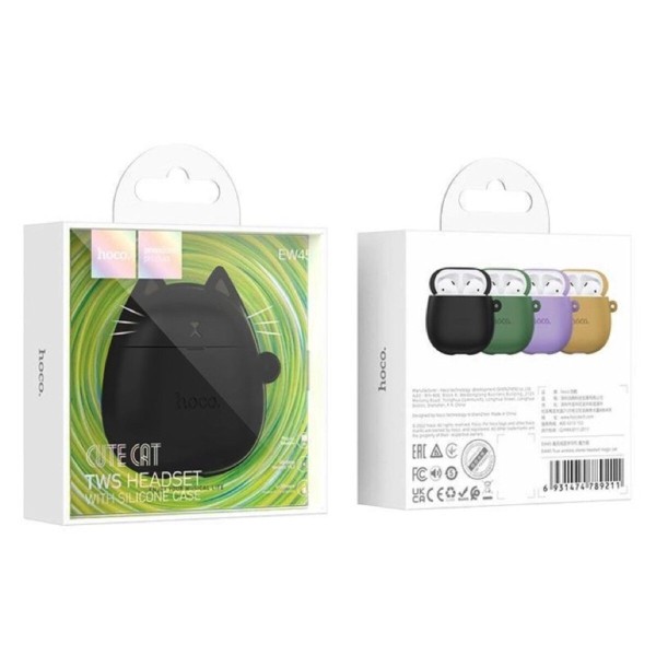 Бездротові навушники HOCO EW45 True wireless stereo headset Magic Cat (6931474789211)
