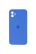 Чохол для смартфона Silicone Full Case AA Camera Protect for Apple iPhone 12 3,Royal Blue (FullAAi12-3)