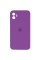 Чохол для смартфона Silicone Full Case AA Camera Protect for Apple iPhone 12 19,Purple (FullAAi12-19)