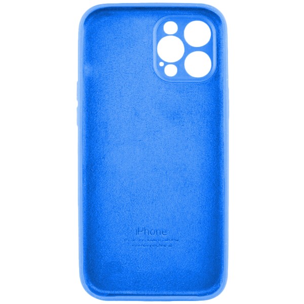 Чохол для смартфона Silicone Full Case AA Camera Protect for Apple iPhone 12 Pro Max 38,Surf Blue (FullAAi12PM-38)