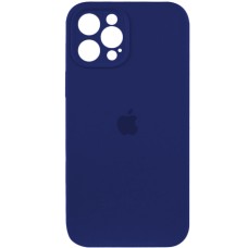 Чохол для смартфона Silicone Full Case AA Camera Protect for Apple iPhone 12 Pro Max 39,Navy Blue (FullAAi12PM-39)