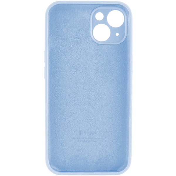 Чохол для смартфона Silicone Full Case AA Camera Protect for Apple iPhone 13 27,Mist Blue (FullAAi13-27)