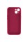 Чохол для смартфона Silicone Full Case AA Camera Protect for Apple iPhone 13 35,Maroon (FullAAi13-35)