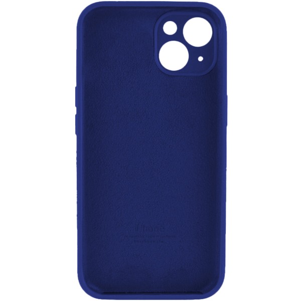 Чохол для смартфона Silicone Full Case AA Camera Protect for Apple iPhone 15 39,Navy Blue (FullAAi15-39)