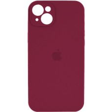 Чохол для смартфона Silicone Full Case AA Camera Protect for Apple iPhone 15 47,Plum (FullAAi15-47)