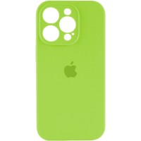 Чохол для смартфона Silicone Full Case AA Camera Protect for Apple iPhone 15 Pro Max 24,Shiny Green (FullAAi15PM-24)
