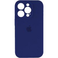 Чохол для смартфона Silicone Full Case AA Camera Protect for Apple iPhone 15 Pro Max 39,Navy Blue (FullAAi15PM-39)