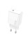 Мережевий зарядний пристрій BOROFONE BA77A Insightful single port PD30W charger White (BA77AW)