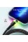 Кабель Essager Colorful LED USB Cable Fast Charging 2.4A USB-A to Lightning 1m black (EXCL-XCD01) (EXCL-XCD01)