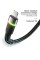 Кабель Essager Colorful LED USB Cable Fast Charging 2.4A USB-A to Lightning 2m black (EXCL-XCDA01) (EXCL-XCDA01)