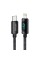 Кабель Essager Enjoy LED Digital Display USB Charging Cable Type C to Lightning 29W 1m black (EXCTL-XY01-P) (EXCTL-XY01-P)