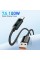 Кабель Essager Enjoy LED Digital Display USB Charging Cable USB A to Type C 100W 2m black (EXCT-XYA01-P) (EXCT-XYA01-P)