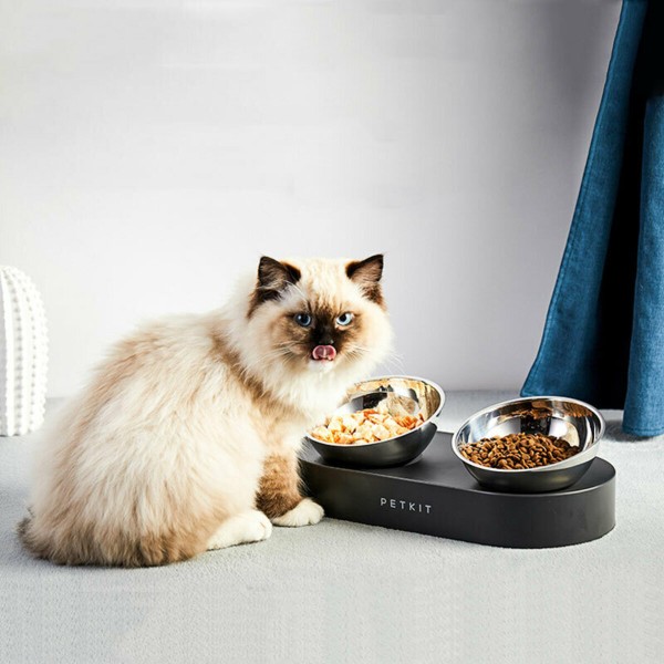 Годівниця PETKIT Fresh Nano Metal 15° Adjustable Cat Feeding Bowl (P5201) (P5201)
