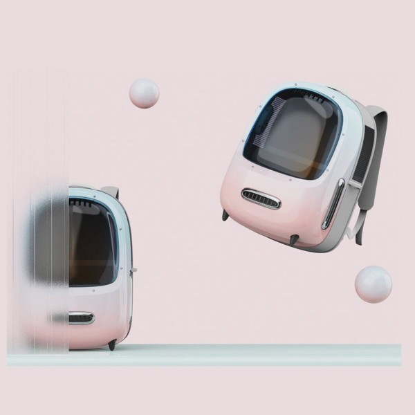 Рюкзак-переноска PETKIT Breezy2 Smart Cat Carrier Pink (P7704-P) (P7704-P)