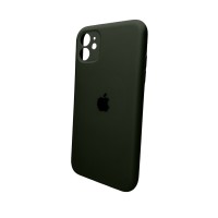 Чохол для смартфона Silicone Full Case AA Camera Protect for Apple iPhone 11 Pro кругл 40,Atrovirens (FullAAKPi11P-40)
