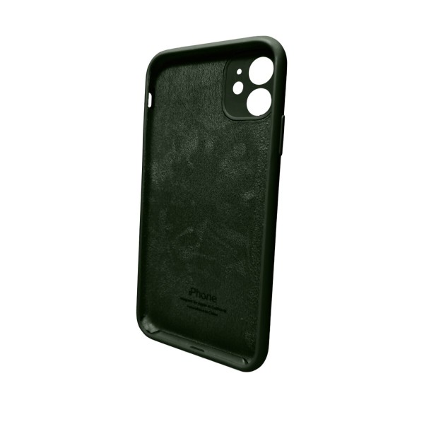 Чохол для смартфона Silicone Full Case AA Camera Protect for Apple iPhone 11 Pro Max кругл 40,Atrovirens (FullAAKPi11PM-40)