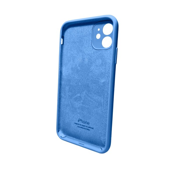 Чохол для смартфона Silicone Full Case AA Camera Protect for Apple iPhone 11 Pro Max кругл 38,Surf Blue (FullAAKPi11PM-38)