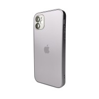 Чохол для смартфона AG Glass Matt Frame Color Logo for Apple iPhone 11 Titanium Grey (AGMattFrameiP11Grey)
