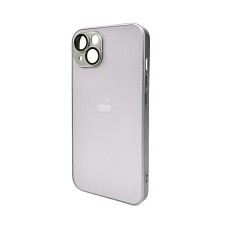 Чохол для смартфона AG Glass Matt Frame Color Logo for Apple iPhone 13 Titanium Grey (AGMattFrameiP13Grey)